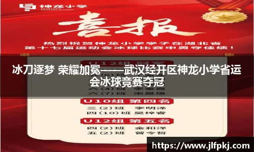 冰刀逐梦 荣耀加冕——武汉经开区神龙小学省运会冰球竞赛夺冠